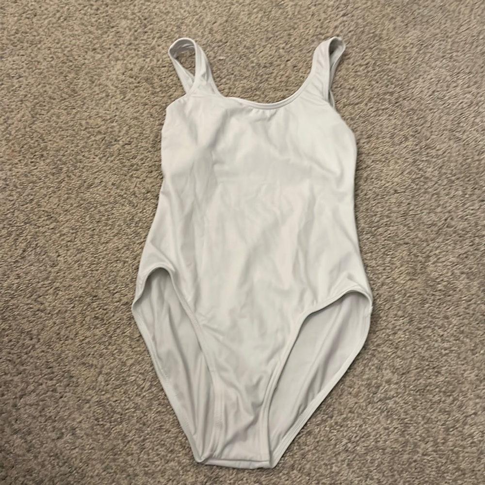 White Plain Leotard